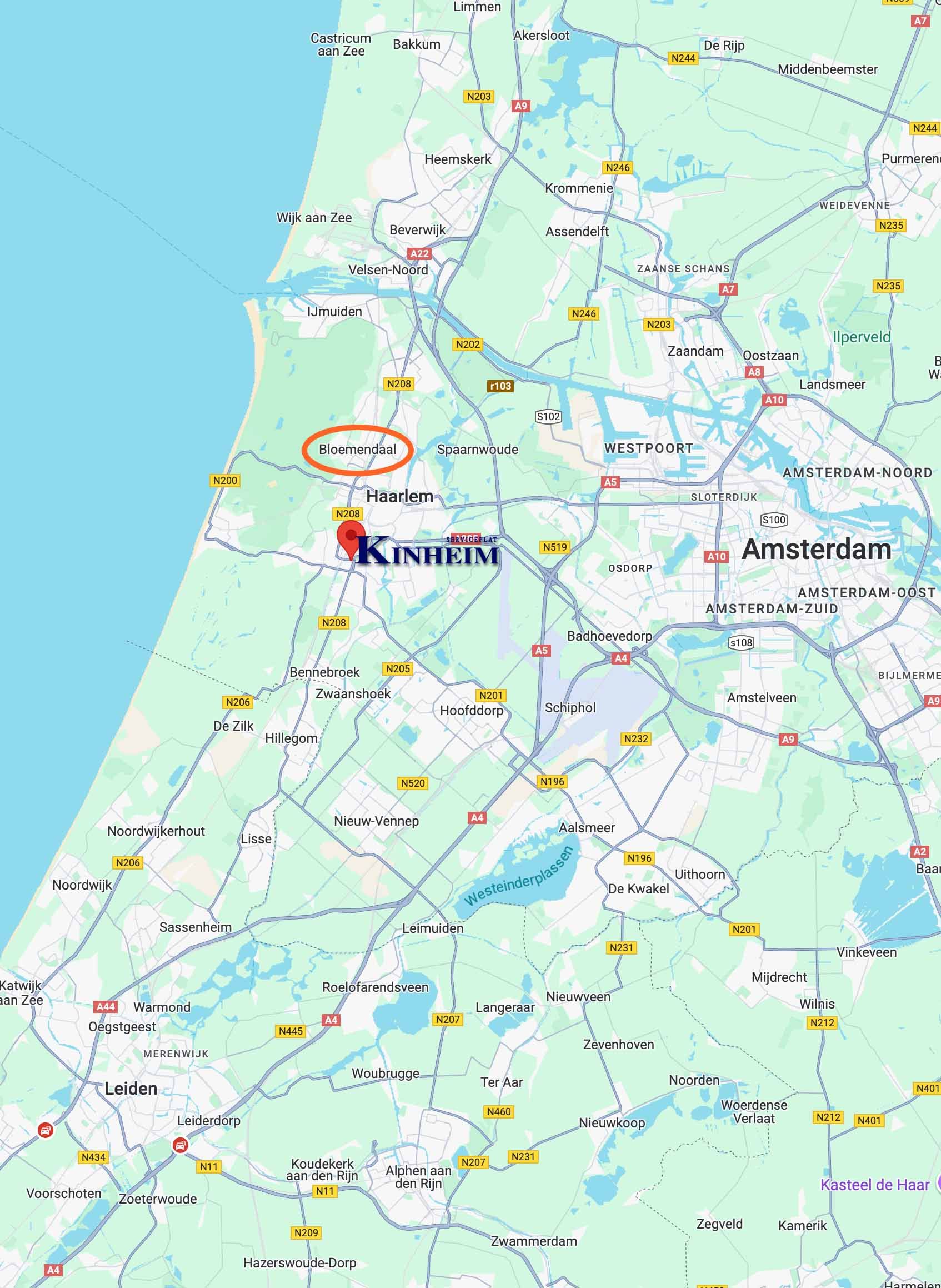 Serviceflat Kinheim Bloemendaal